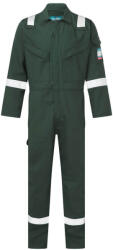 Portwest FR50 Lángálló, antisztatikus overál, 350g Zöld - 4XL (FR50GNR4XL)