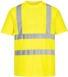 Portwest EC12 Eco Hi-Vis póló (6-os csomag) Sárga - XXL (EC12YERXXL)