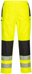 Portwest PW386 PW3 Hi-Vis női esőnadrág Sárga/Fekete - M (PW386YBRM)