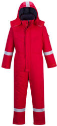 Portwest FR53 FR Anti-Static lángálló téli overál Piros - M (FR53RERM)