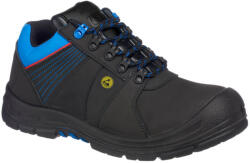 Portwest FD27 Compositelite Protector biztonsági cipő S3 ESD HRO Fekete / Kék - 44 (FD27BKB44)
