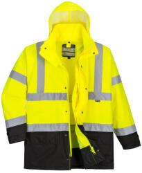 Portwest S768 Hi-Vis Executive 5 az 1-ben kabát Sárga/Fekete - L (S768YBRL)