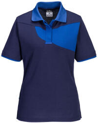 Portwest PW219 PW2 női póló Navy/Royal - S (PW219NRRS)