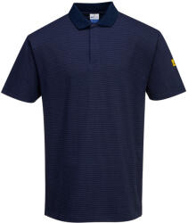 Portwest AS21 Anti-Static ESD pólóing Navy - M (AS21NARM)