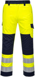 Portwest MV46 Hi-Vis Modaflame nadrág Sárga/Navy - 3XL (MV46YNRXXXL)