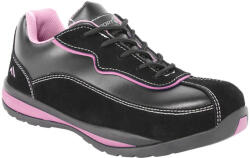 Portwest FW39 Steelite női Trainer S1P HRO Fekete / Pink - 43 (FW39BPR43)