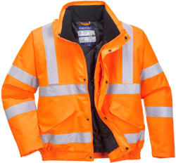 Portwest RT32 Hi-Vis bomber dzseki Narancs - 5XL (RT32ORR5XL)