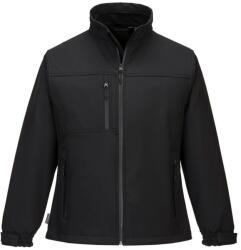 Portwest TK41 Charlotte női softshell kabát (3L) Fekete - S (TK41BKRS)