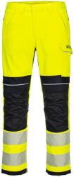 Portwest FR406 PW3 FR Hi-Vis Work lángálló nadrág Sárga/Fekete - 28 (FR406YBR28)