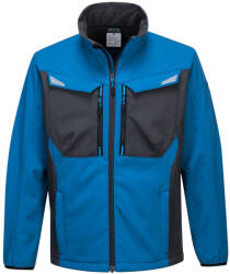 Portwest T750 WX3 Softshell kabát Perzsa kék - M (T750PBRM)