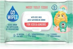 Go Wipes For Kids & Juniors hârtie igienică umedă pentru piele sensibila 44 buc