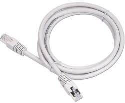 Spacer Cablu Patch cord S/FTP SPACER AWG26 Cat6, cupru-aluminiu, 1 m, Alb (SPPC-SFTP-CAT6-1M)