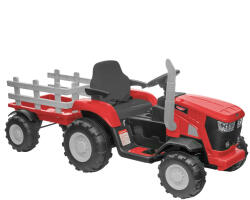 HECHT 50825 RED akkumulátoros gyerek traktor 12 V, 7 Ah