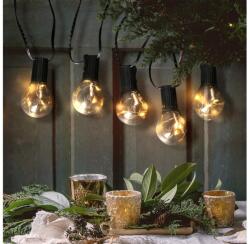 Solight 1v270- LED Kültéri dekoratív lánc GIRLAND 10xLED/3xAA 3m IP44 meleg fehér 1v270 (SL1540)