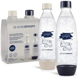 SodaStream FUSE 2 × 1 l Ginger Ale mosogatógépben mosható palack