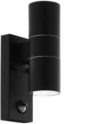 EGLO Eglo 79545- LED Kültéri lámpa érzékelővel ARAPONGAS 2xGU10/2, 8W/230V IP44 fekete EG79545 (EG79545)