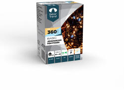 DekorTrend Basic Jégszikrázó fényfüzér 1800 cm, 360 db LED, 270 meleg fehér, 90 hideg fehér (KDT_366) - dekortrend