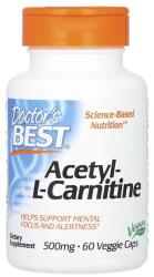 Doctor's Best Acetyl L-Carnitine 500mg - 60v kapszula