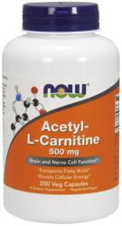 NOW NOW Acetyl-L-Carnitine, 500mg - 200v kapszula