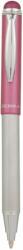 Zebra Golyóstoll, 0, 24 mm, teleszkópos, rozsdamentes acél, pink tolltest, ZEBRA "Telescopic Metal Stylus", kék 46617 (46617)