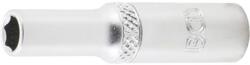 BGS technic Dugókulcs - crowafej 1/4" 6 lap hosszú 6 mm BGS (9-10506)