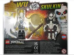 LEGO® Minifigurák 112007 Wu vs. Skulkin minifigura csomag (112007)