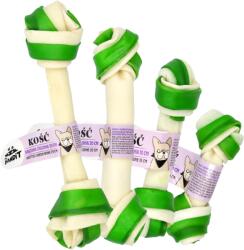 Mr. Bandit Recompense pentru caini Mr. Bandit Knotted Bone, os innodat verde de 25 cm - shop4pet - 13,00 RON