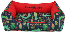 CAZO Design for Pets Pat caine - CAZO Crocodile Vibe Orange - 75x60cm