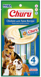Inaba Foods Churu Recompense Cremoase pentru caini cu Pui si Ton