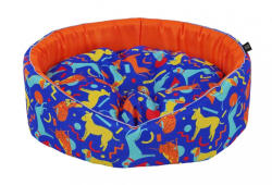 CAZO Design for Pets Pat caine - CAZO Abstract Dogs Blue - 50x46cm