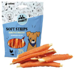 Mr. Bandit Recompense pentru caini Mr. Bandit SOFT STRIPS, pui si cod, 500g
