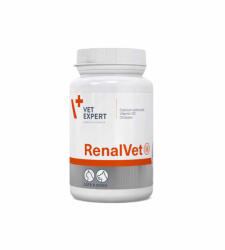 VetExpert Supliment pentru caini si pisici cu insuficienta renala cronica Vet Expert RenalVet Twist-Off, 60 capsule