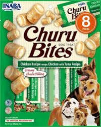 Inaba Foods Churu Rolls Recompense pentru caini cu Pui si Ton - shop4pet