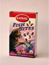 Nederma Sanal Cat Fish Bites 75 g - shop4pet - 11,00 RON