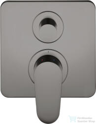 Hansgrohe AXOR Citterio M falsík alatti kád/zuhany csaptelep alaptest nélkül, polírozott fekete króm 34425330 (34425330)