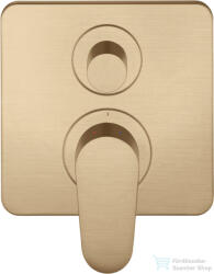 Hansgrohe AXOR Citterio M falsík alatti kád/zuhany csaptelep alaptest nélkül, szálcsiszolt bronz 34425140 (34425140)