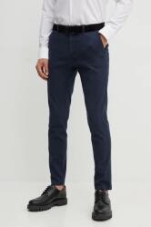HUGO BOSS nadrág férfi, sötétkék, testhezálló, 50485788 - sötétkék 54