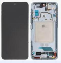  Xiaomi 13 5G (2022) Előlap Keret+LCD Kijelző+Érintőpanel, Fehér (56000400M300) Gyári, Service Pack