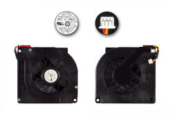 Toshiba Dell Latitude D520, D530 gyári új hűtő ventilátor, beszerelési lehetőséggel, (MCF-C17BM05)