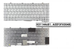 Fujitsu-Siemens LifeBook C1010, C1020 MAGYAR szürke laptop billentyűzet (K011446B1)