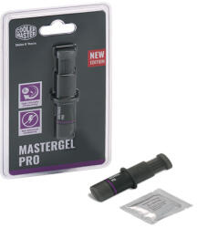 Cooler Master CPU Hővezető Paszta, MASTERGEL PRO E1, szürke, 1, 5ml + Alkoholos Törlőkendő (MGY-ZOSG-N15M-R2)