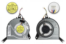 FCN HP Pavilion 14-V1, 15-P1, 17-F0, 17-P1 gyári új hűtő ventilátor, beszerelési lehetőséggel, (767776-001, 765788-001, 767712-001)