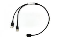  MINI DisplayPort (apa - m) - HDMI (apa - m) + USB 3.0 (65cm) átalakító kábel (DDEMU060000)