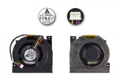 Delta Asus A9T, A94, X50, F5, G2 gyári új hűtő ventilátor 4 eres, beszerelési lehetőséggel, BFB0705HA-WK08