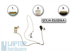 ASUS X75A gyári új LCD kábel mikrofonnal (14005-00380100, QTXJ4-ESL0206A)