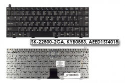 Packard Bell Lenovo 3000 Y200, Packard Bell EasyNote A5, A7, A8 gyári új magyar billentyűzet (SK-22800-2GA)