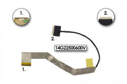 ASUS EEEPC 1011PX, 1015PX, 1015BX gyári új LCD kijelző kábel, 14G22500600V