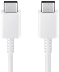 Laptophardware Samsung Galaxy-hoz USB-C to USB-C (Type-C) S10, S20, S21, S22, S23, S24, Adatkábel, Töltőkábel kábel 1m, fehér