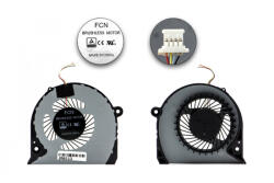 Forcecon Dell Inspiron 15 (7577) gyári új GPU hűtő ventilátor, beszerelési lehetőséggel, (DFS541105FC0T FJQT)