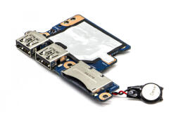 ASUS ZenBook UX303UB gyári új I/O (USB, CMOS, kártyaolvasó) panel (90NB08U0-R10010)